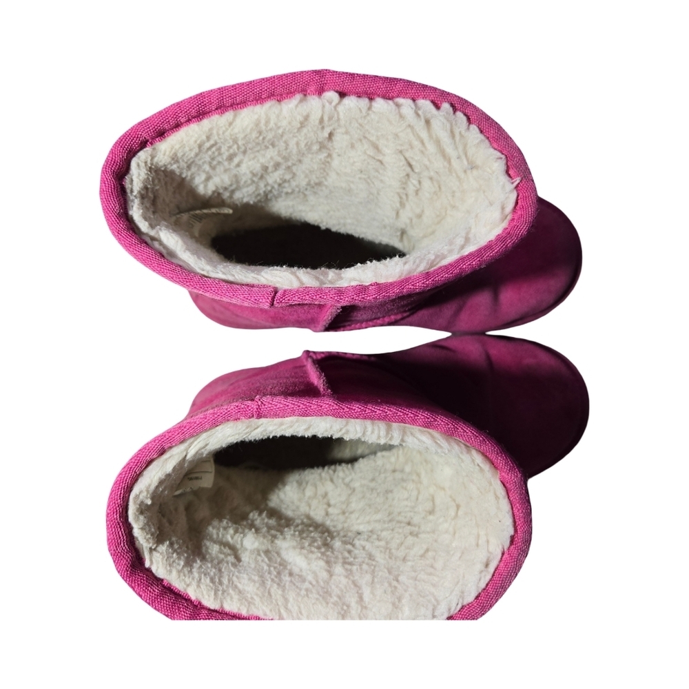 Koolaburra By UGG Pink Winter Cozy Suede Fleece Soft Warm Snow - Picture 7 of 9